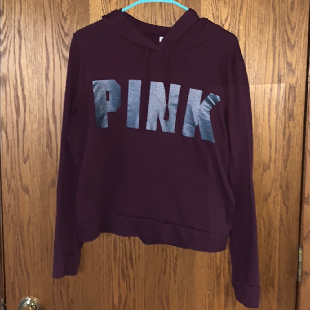 Pink Pullover W/ Hoodie